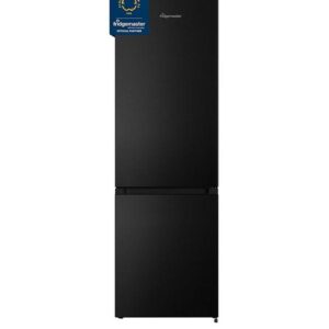 Fridgemaster MC55265EB 55cm Wide, 70/30 Freestanding Fridge Freezer - Black